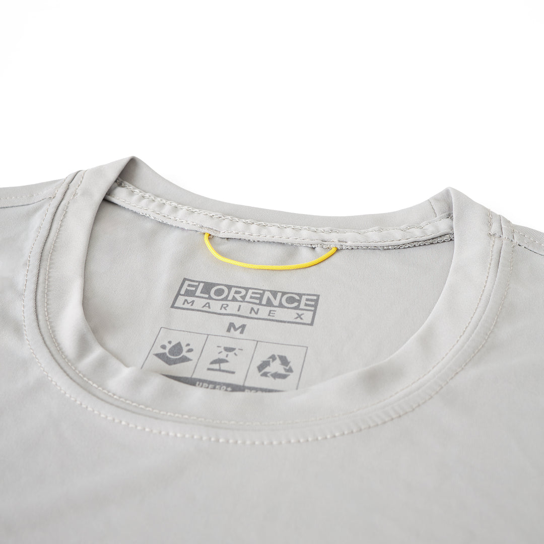선 프로 로고 롱 슬리브 UPF 셔츠 Sun Pro Logo Long Sleeve UPF Shirt - Light Grey
