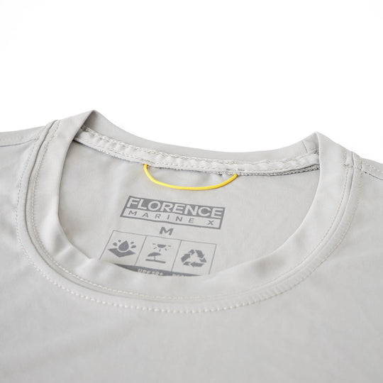선 프로 로고 롱 슬리브 UPF 셔츠 Sun Pro Logo Long Sleeve UPF Shirt - Light Grey