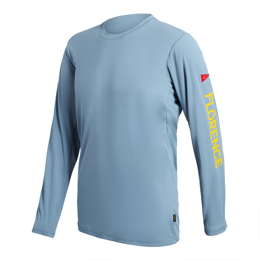 선 프로 로고 롱 슬리브 UPF 셔츠 Sun Pro Logo Long Sleeve UPF Shirt - Steel Blue