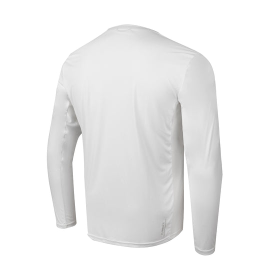 선 프로 로고 롱 슬리브 UPF 셔츠 Sun Pro Logo Long Sleeve UPF Shirt -  White