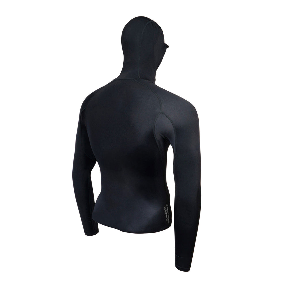 롱슬리브 후디드 래쉬가드 Long Sleeve Hooded Rashguard - Black