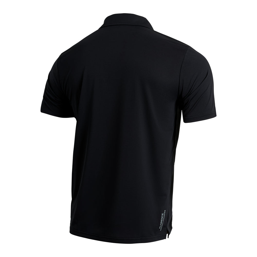 에어텍스® 컬러드 숏 슬리브 셔츠 Airtex® Collared Short Sleeve Shirt - Black