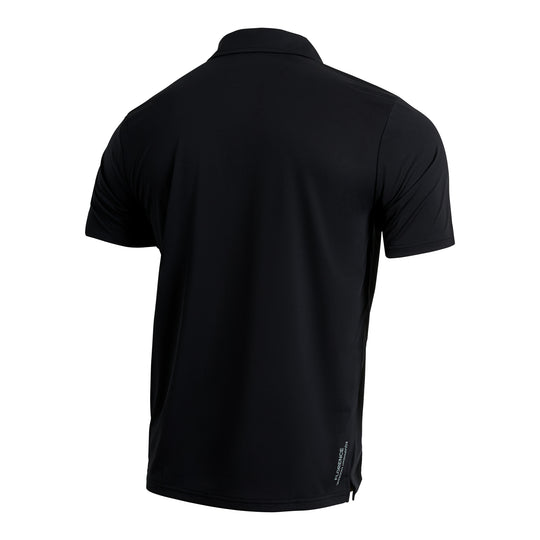 에어텍스® 컬러드 숏 슬리브 셔츠 Airtex® Collared Short Sleeve Shirt - Black