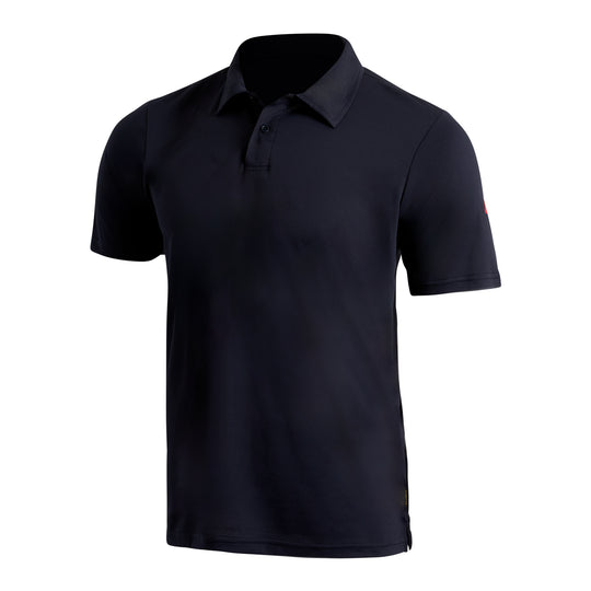 에어텍스® 컬러드 숏 슬리브 셔츠 Airtex® Collared Short Sleeve Shirt - Department Navy