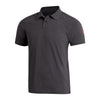 에어텍스® 컬러드 숏 슬리브 셔츠 Airtex® Collared Short Sleeve Shirt - Heather Charcoal