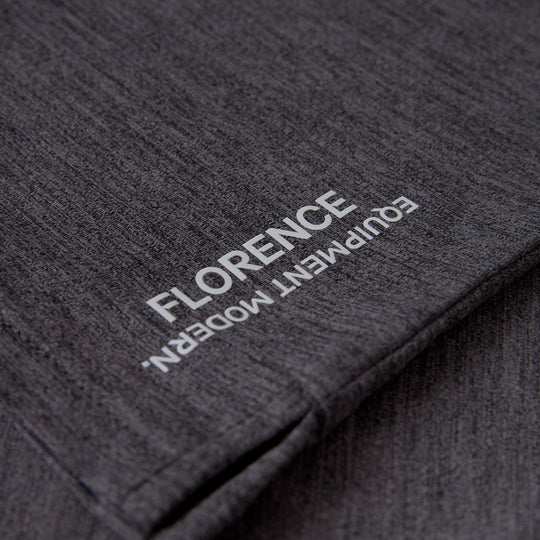에어텍스® 컬러드 숏 슬리브 셔츠 Airtex® Collared Short Sleeve Shirt - Heather Charcoal