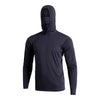 선 프로 롱 슬리브 후디드 맥스 UPF 셔츠 Sun Pro Long Sleeve Hooded Max UPF Shirt - Department Navy