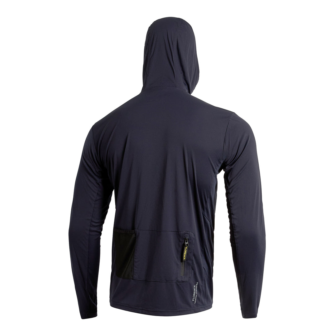 선 프로 롱 슬리브 후디드 맥스 UPF 셔츠 Sun Pro Long Sleeve Hooded Max UPF Shirt - Department Navy