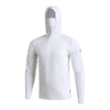 선 프로 롱 슬리브 후디드 맥스 UPF 셔츠 Sun Pro Long Sleeve Hooded Max UPF Shirt - White