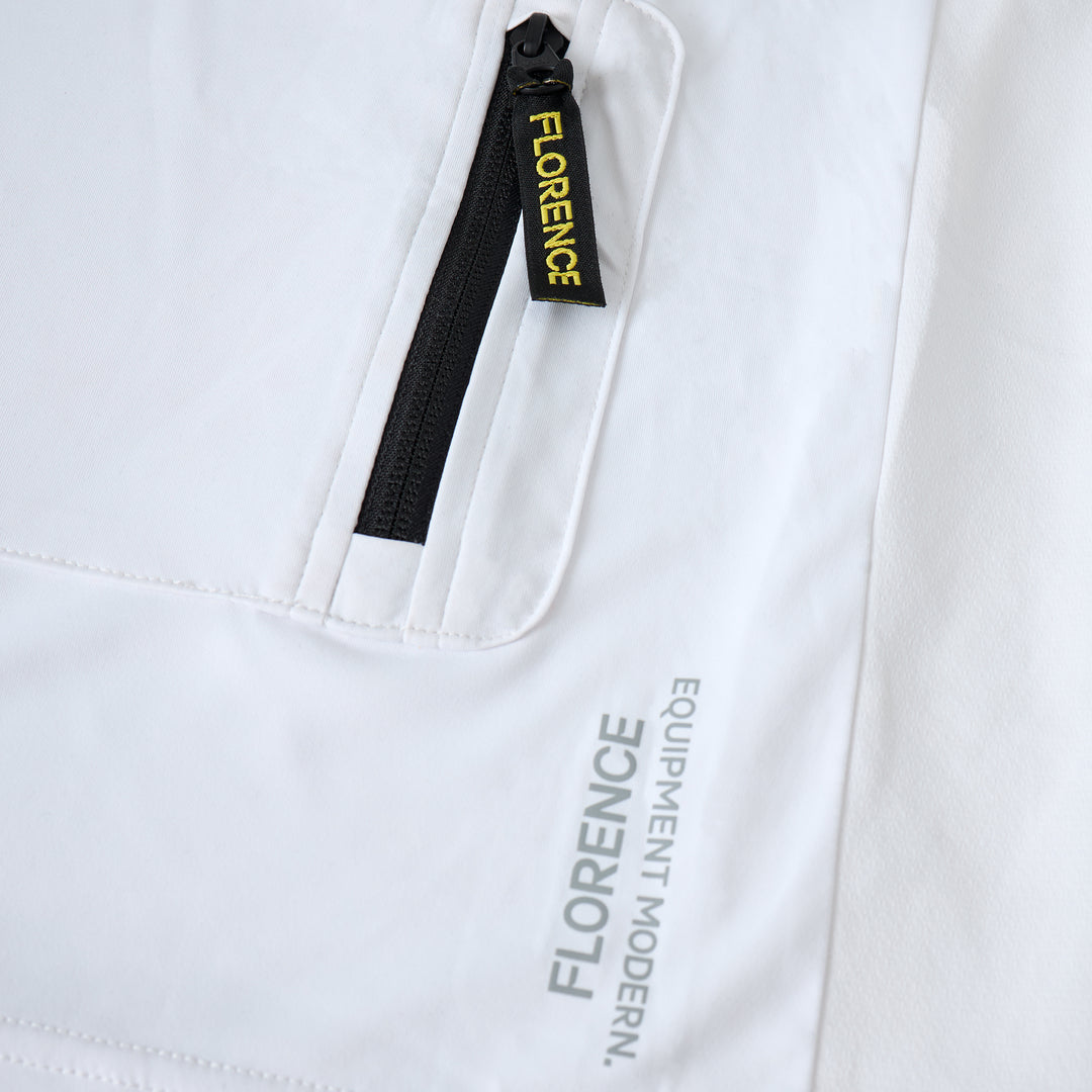 선 프로 롱 슬리브 후디드 맥스 UPF 셔츠 Sun Pro Long Sleeve Hooded Max UPF Shirt - White