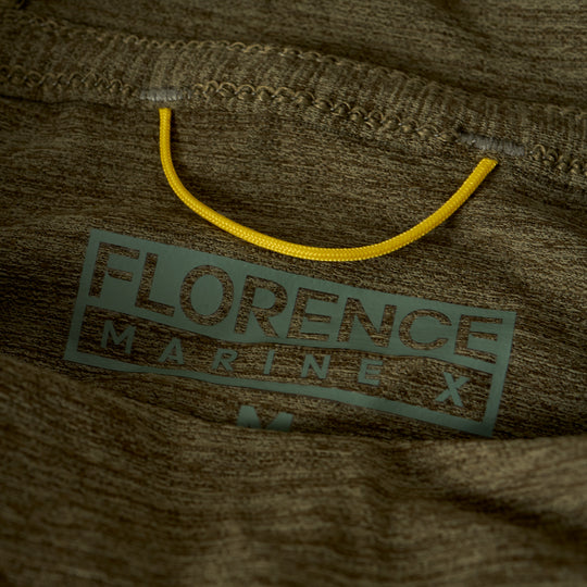 에어텍스® 바라클라바 롱슬리브 후디드 셔츠 Airtex® Balaclava Long Sleeve Hooded Shirt - Heather Burnt Olive