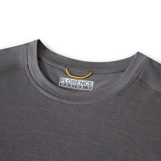 메리노 울 롱 슬리브 셔츠 Merino Wool Long Sleeve Shirt - Cement