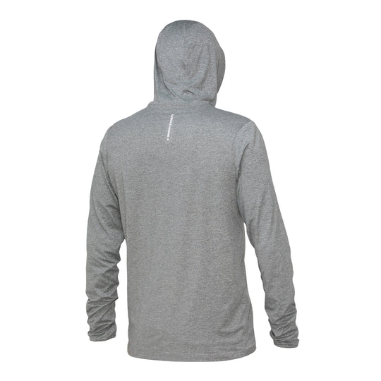 [UPF50+] 어댑트 롱 슬리브 후디드 UPF 셔츠 Adapt Long Sleeve Hooded UPF Shirt - Light Heather Grey