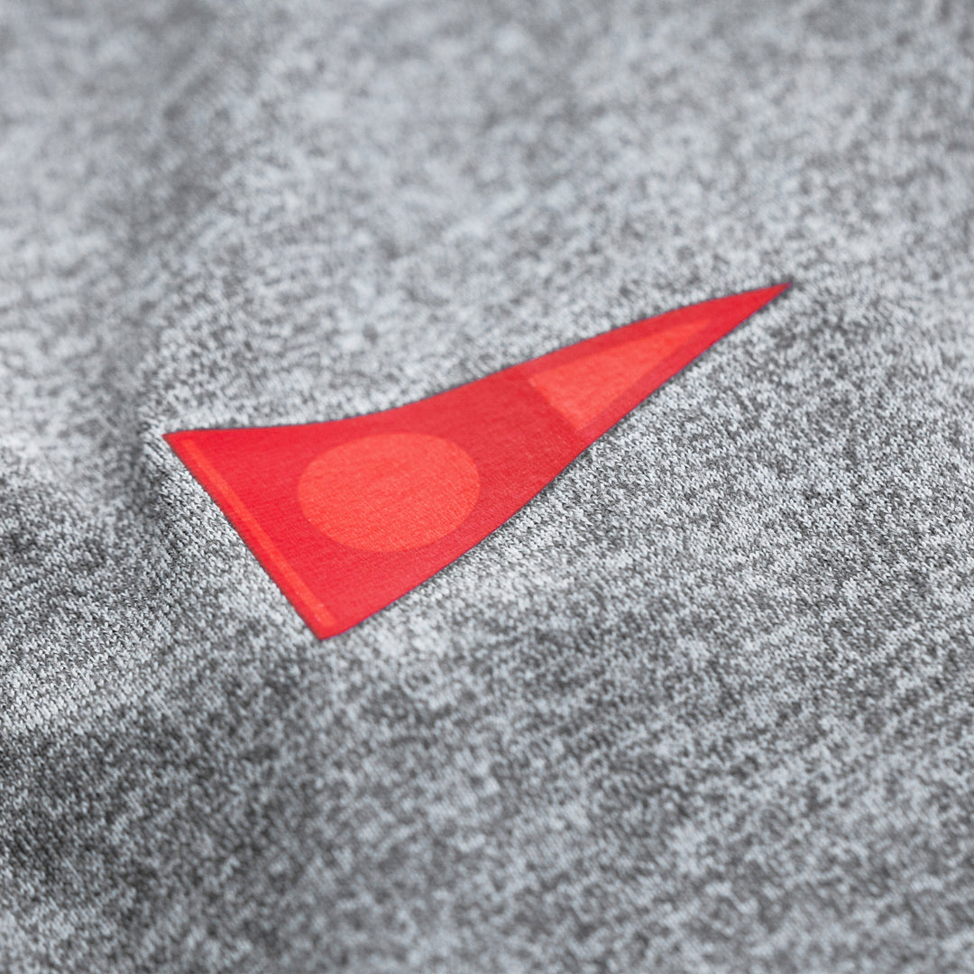 [UPF50+] 어댑트 롱 슬리브 후디드 UPF 셔츠 Adapt Long Sleeve Hooded UPF Shirt - Light Heather Grey