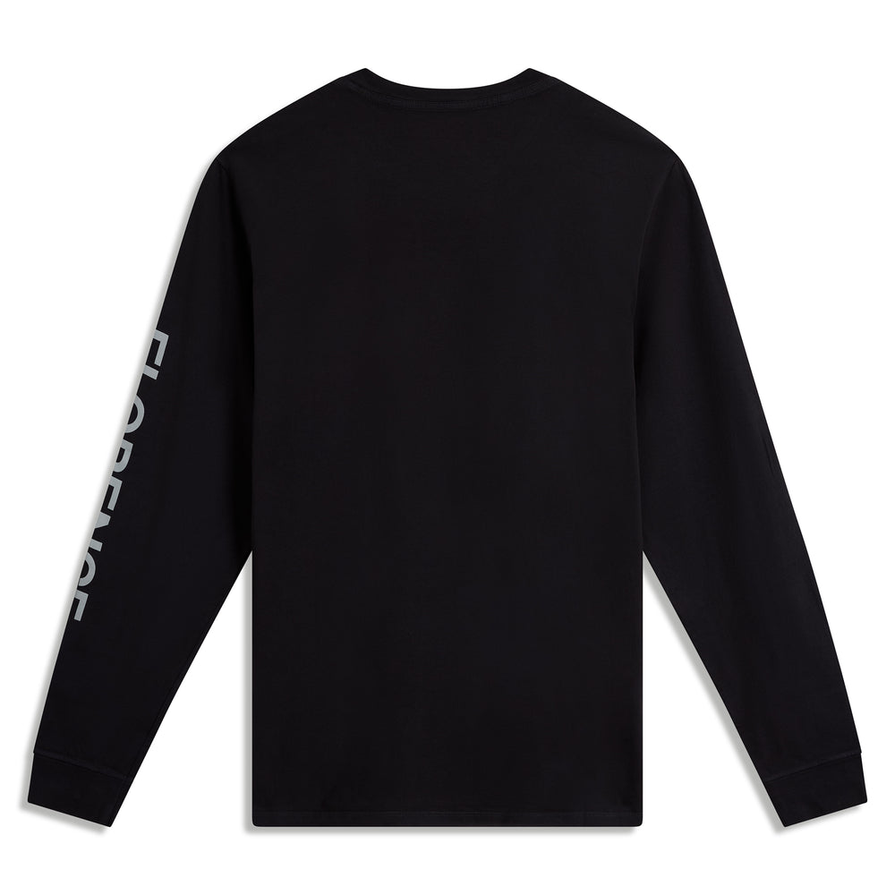 버지 롱 슬리브 티셔츠 Burgee Long Sleeve T-Shirt - Black