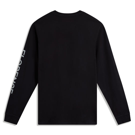 버지 롱 슬리브 티셔츠 Burgee Long Sleeve T-Shirt - Black