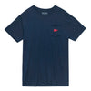 버지 포켓 티셔츠 Burgee Pocket T-Shirt - Dark Navy