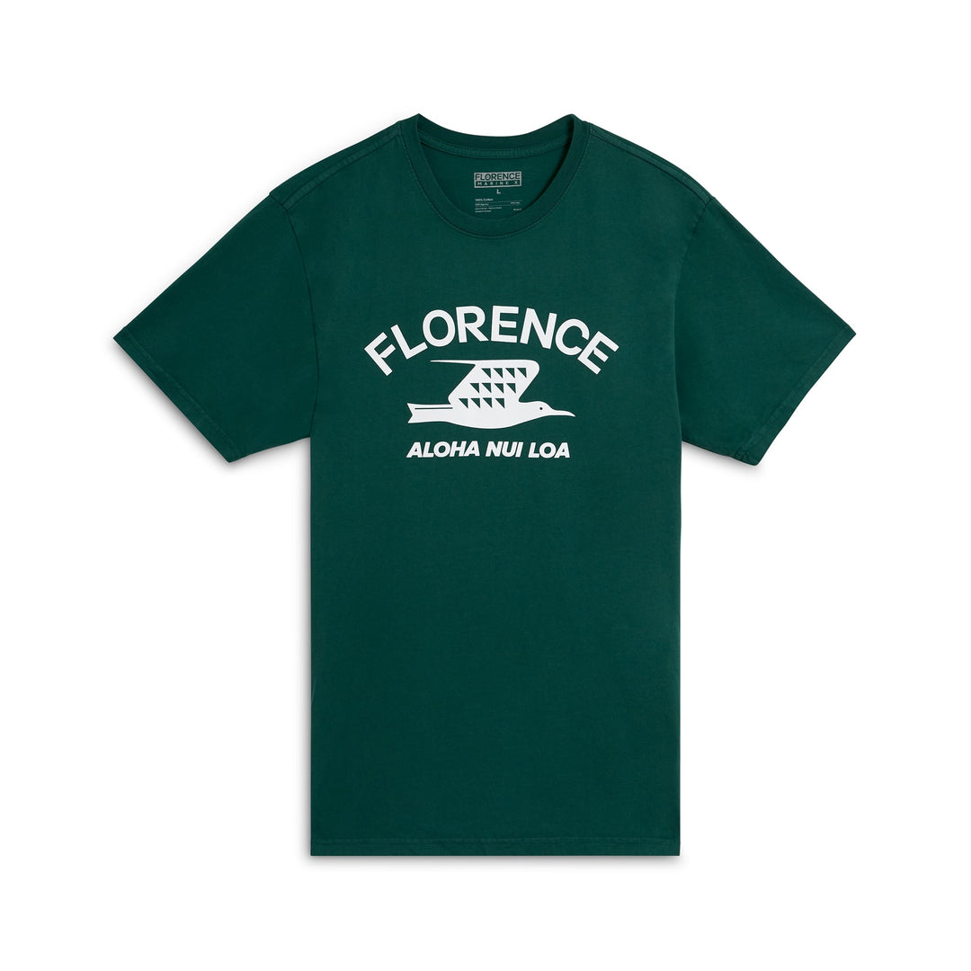 이와 티셔츠 Iwa T-Shirt - Dark Emerald