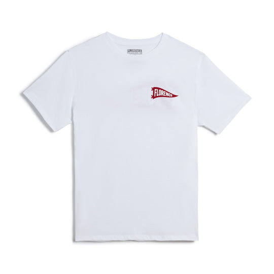 페넌트 티셔츠 Pennant T-Shirt - White