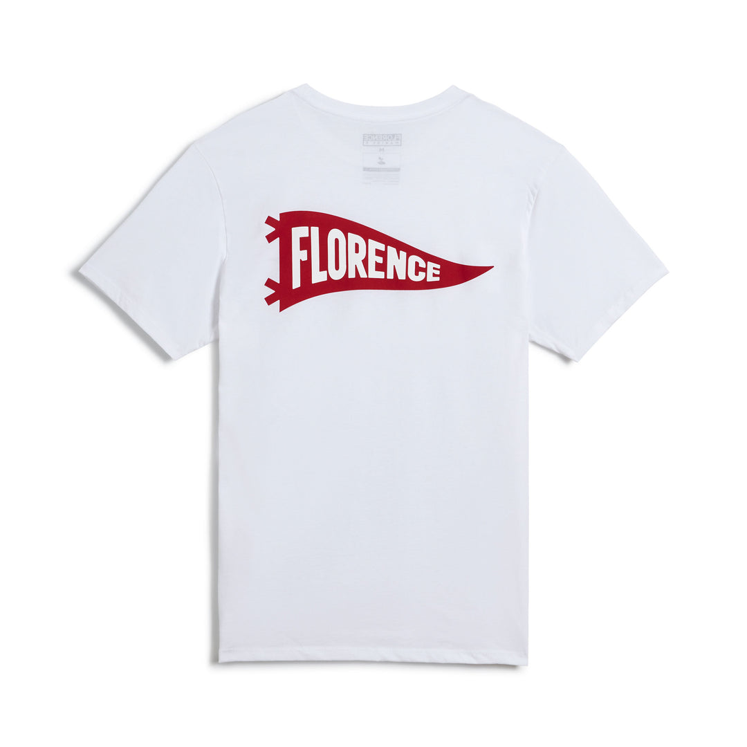페넌트 티셔츠 Pennant T-Shirt - White