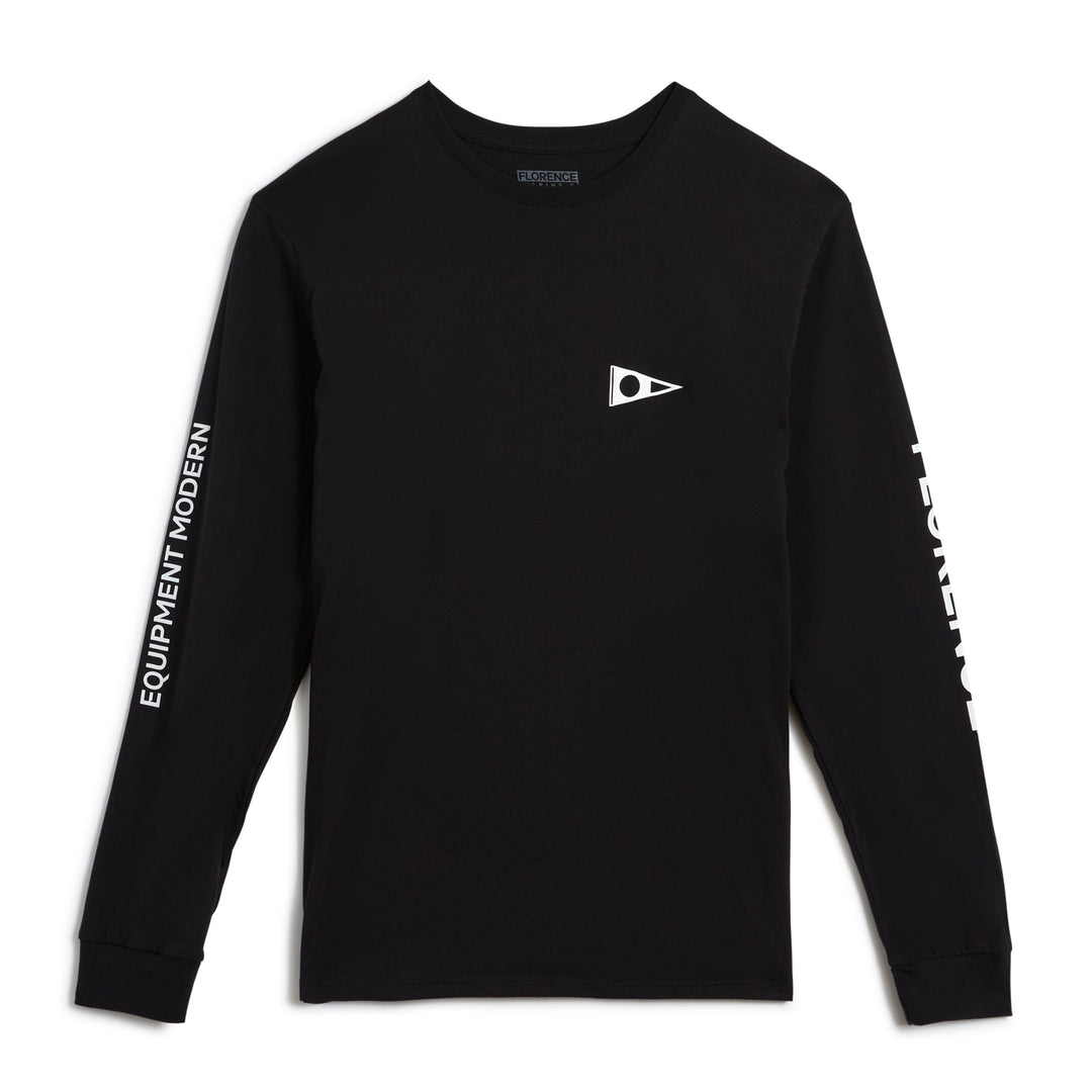 포뮬러 롱 슬리브 티셔츠 Formula Long Sleeve T-Shirt - Black