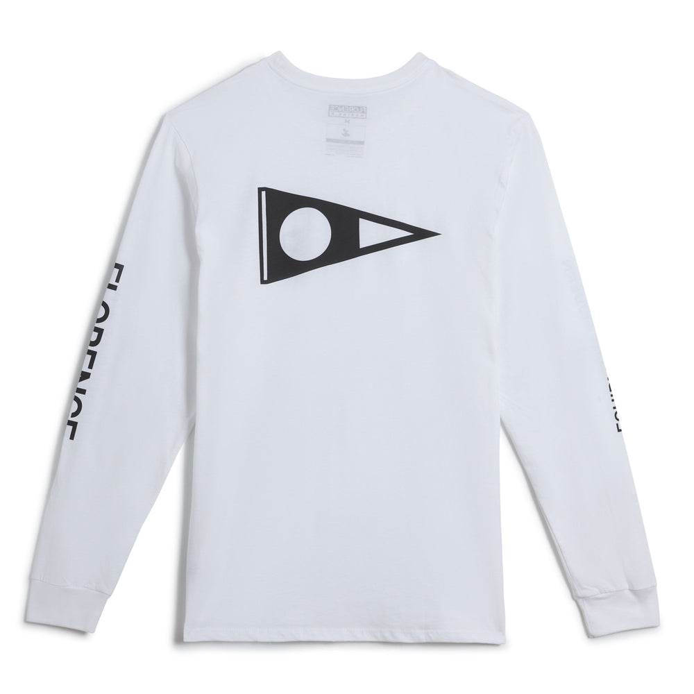포뮬러 롱 슬리브 티셔츠 Formula Long Sleeve T-Shirt - White