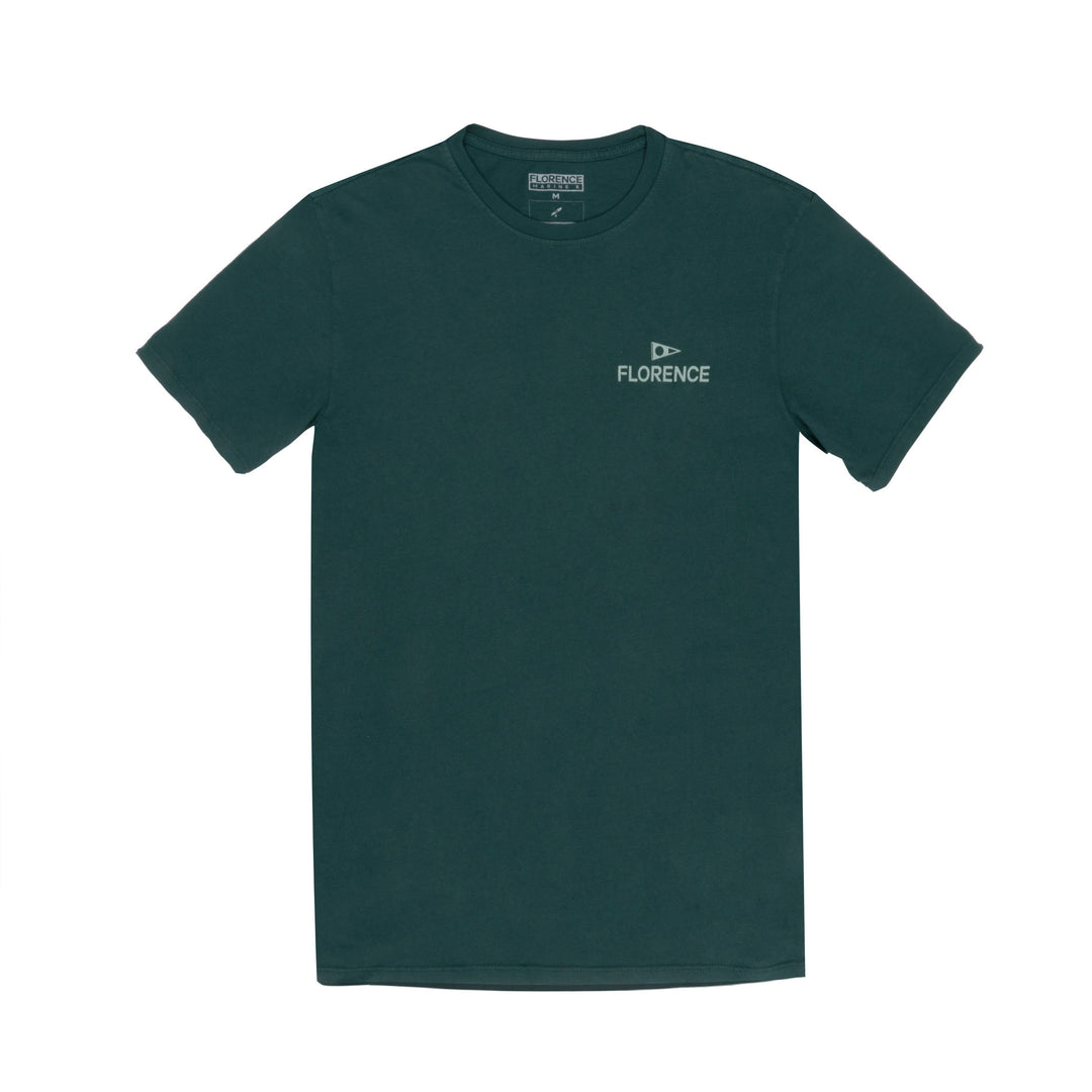크루 티셔츠 Crew T-Shirt - Dark Emerald