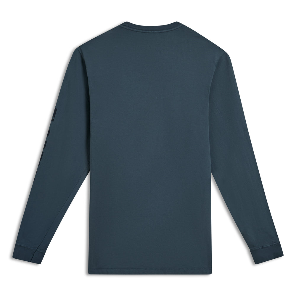 버지 롱 슬리브 티셔츠 Burgee Long Sleeve T-Shirt - Storm