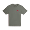 버지 티셔츠 Burgee T-Shirt - Moss Grey