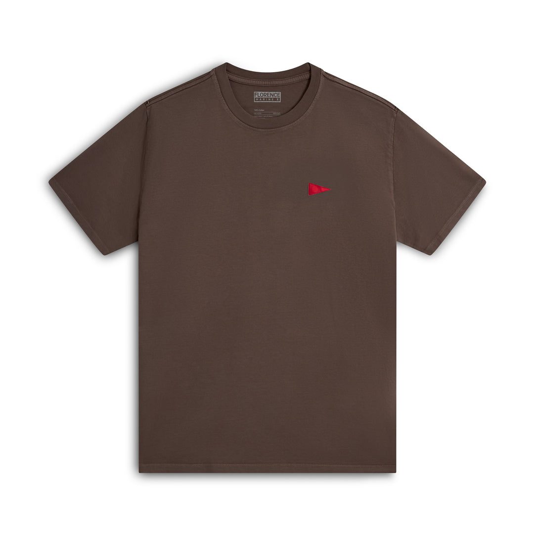 버지 티셔츠 Burgee T-Shirt - Pumice