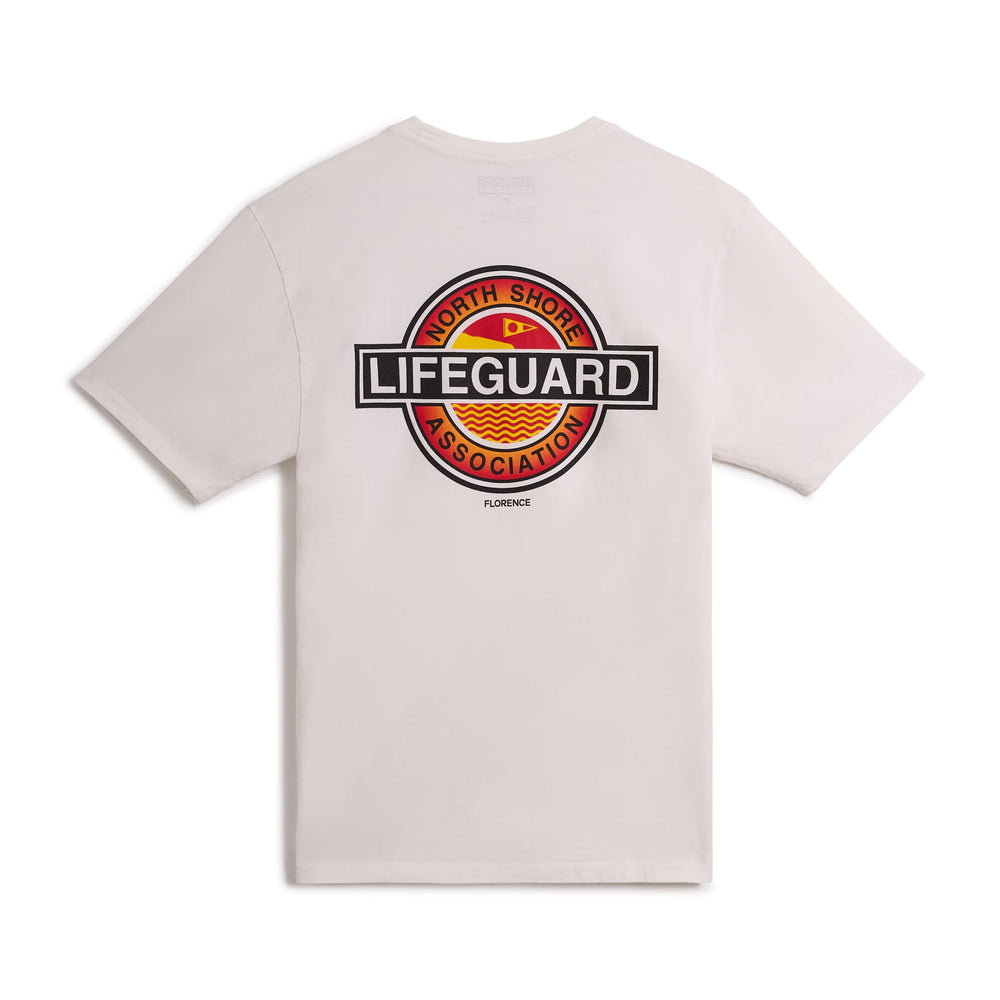 노스 쇼어 라이프가드 어소시에이션 티셔츠 North Shore Lifeguard Association T-Shirt - White
