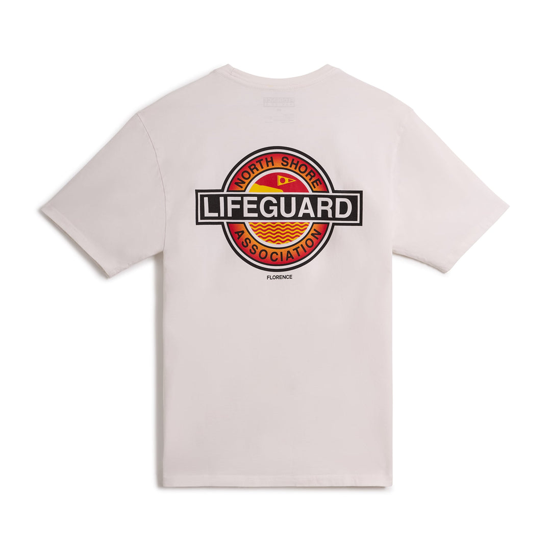 노스 쇼어 라이프가드 어소시에이션 티셔츠 North Shore Lifeguard Association T-Shirt - White