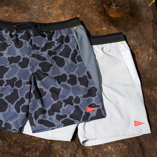 에어텍스® 2 in 1 유틸리티 숏 Airtex® 2 in 1 Utility Short - Light Grey