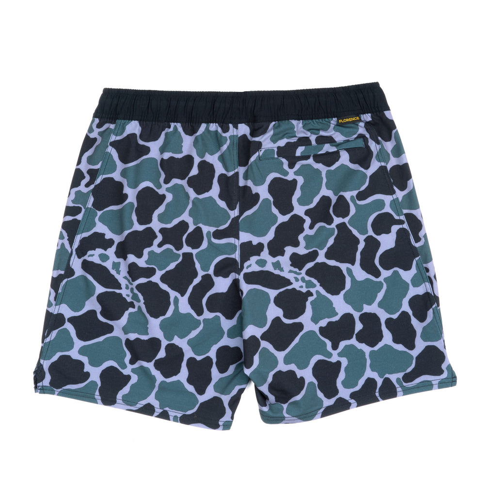 스탠다드 이슈 엘라스틱 숏 Standard Issue Elastic Short - Dark Emerald Camo