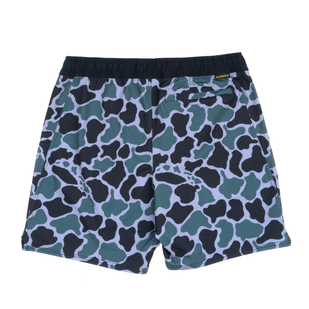 스탠다드 이슈 엘라스틱 숏 Standard Issue Elastic Short - Dark Emerald Camo