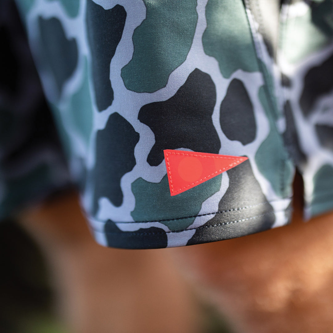 스탠다드 이슈 엘라스틱 숏 Standard Issue Elastic Short - Dark Emerald Camo