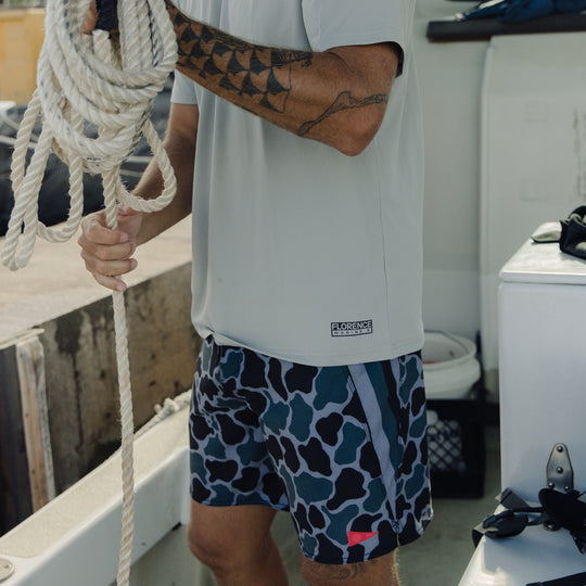 스탠다드 이슈 엘라스틱 숏 Standard Issue Elastic Short - Dark Emerald Camo