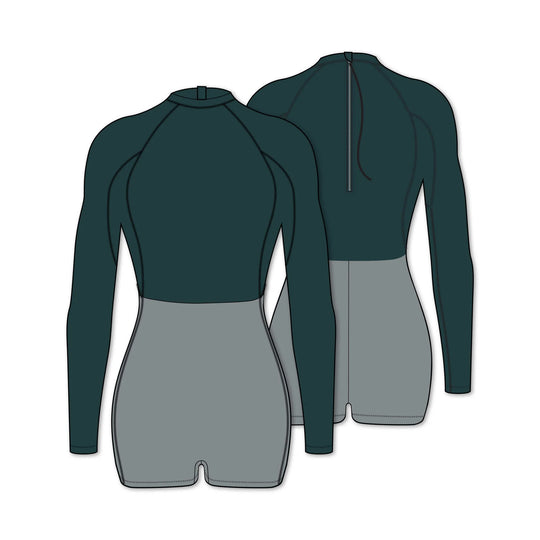 우먼스 롱 슬리브 서프슈트 Women's Long Sleeve Surfsuit