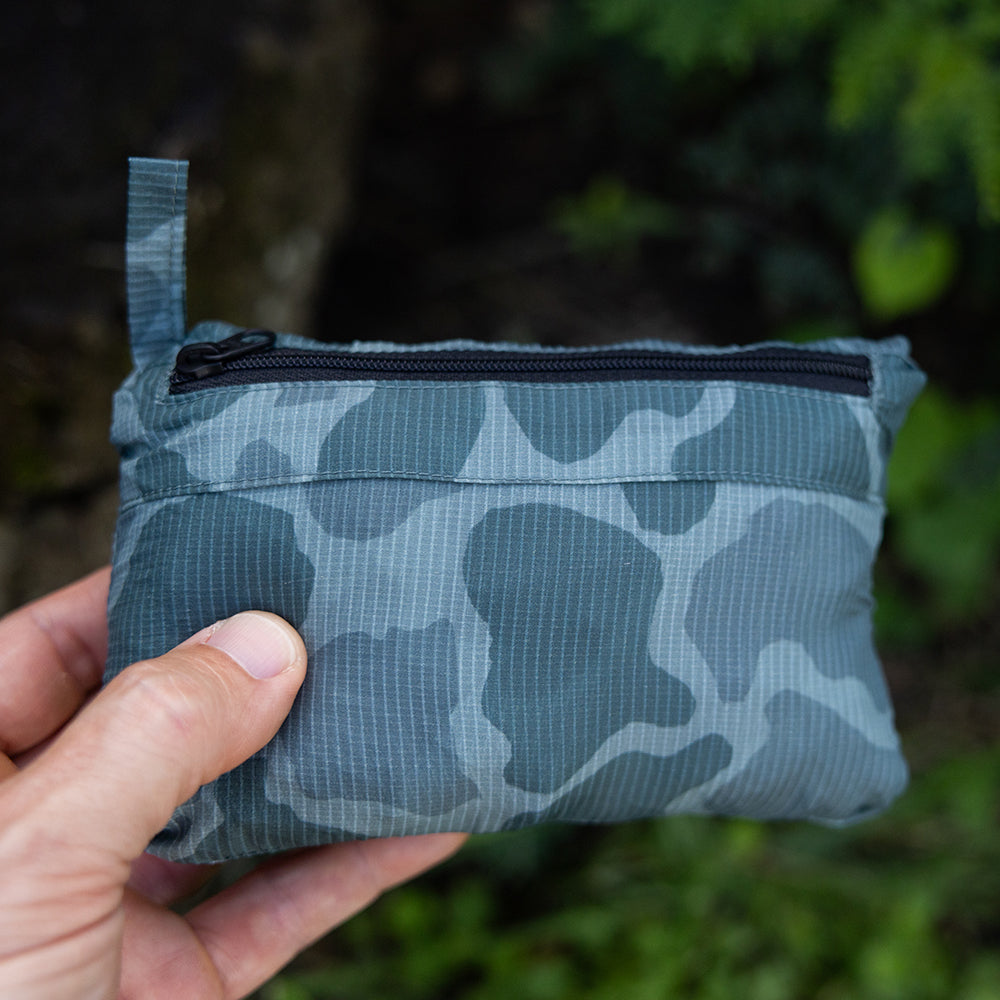패러슈트 울트라라이트 패커블 재킷 Parachute Ultralight Packable Jacket - Light Sea Blue Camo