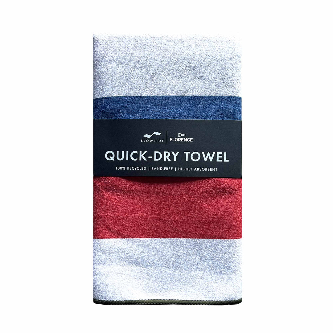 [Florence x Slowtide] 하와이안 플래그 카모 퀵 드라이 타월 Hawaiian Flag Camo Quick Dry Towel