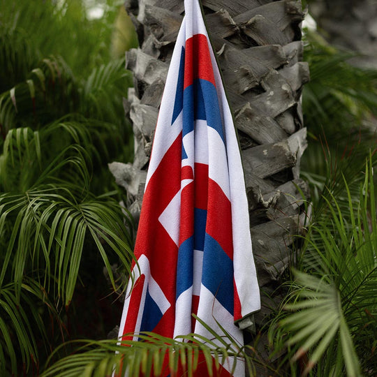 [Florence x Slowtide] 하와이안 플래그 카모 퀵 드라이 타월 Hawaiian Flag Camo Quick Dry Towel