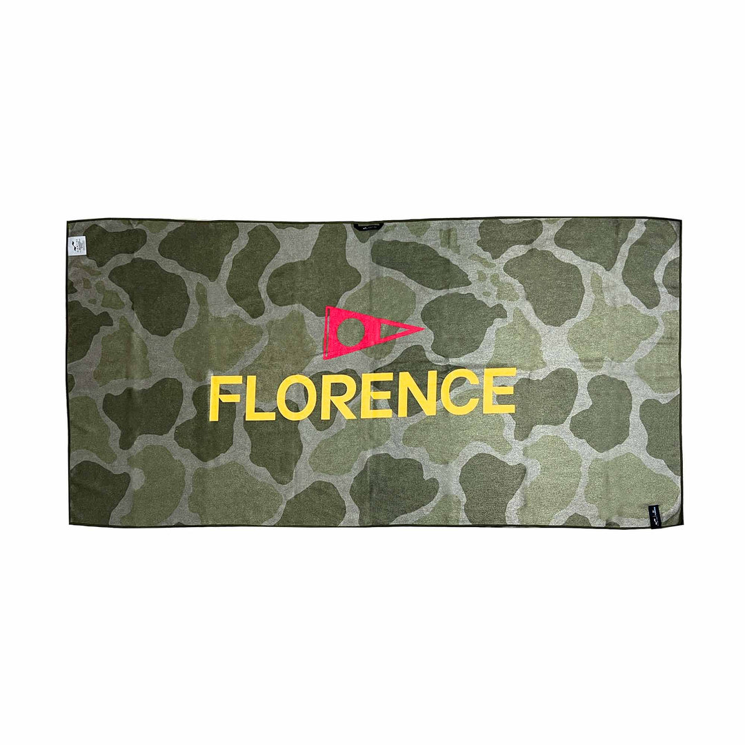 [Florence x Slowtide] 하와이안 플래그 카모 퀵 드라이 타월 Hawaiian Flag Camo Quick Dry Towel