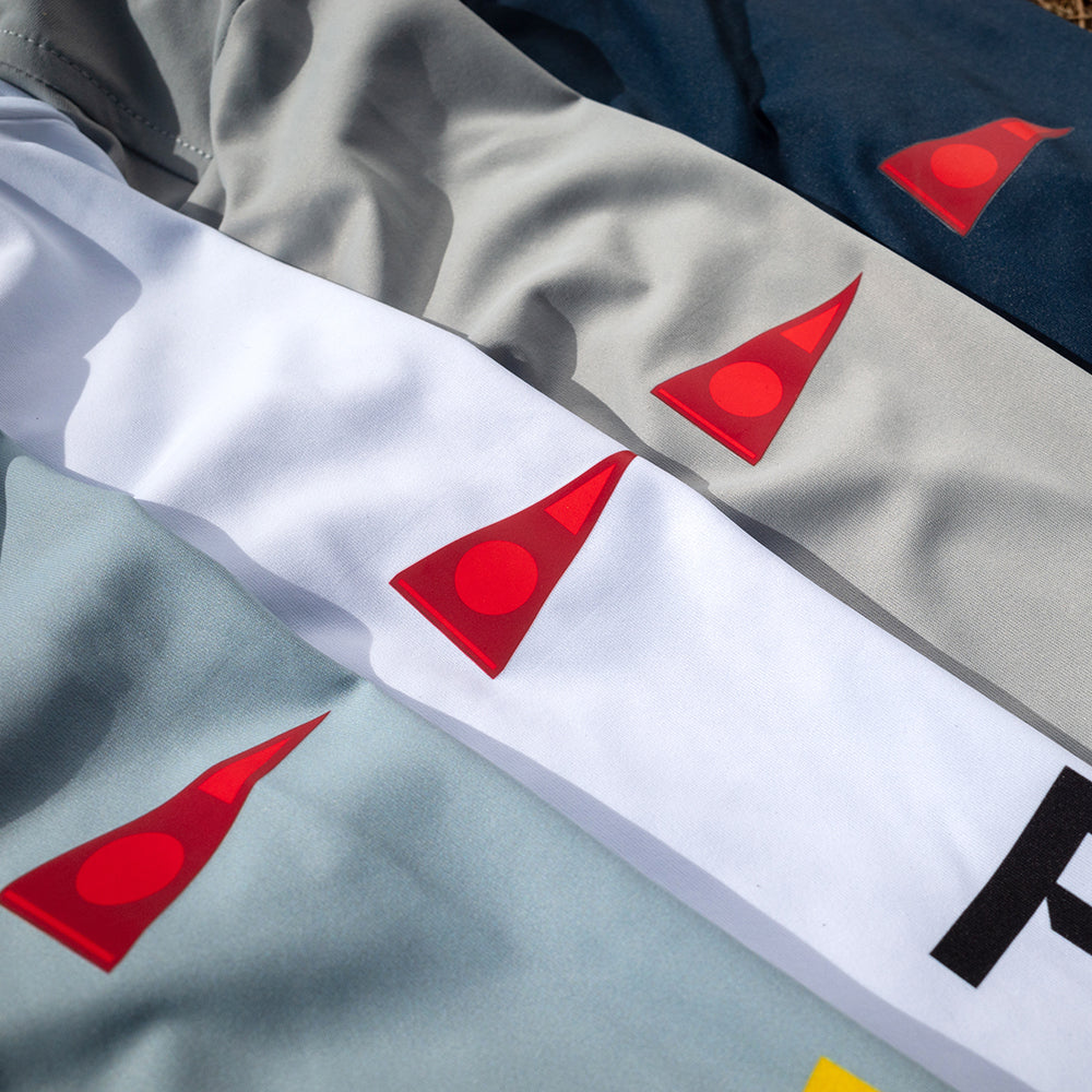 선 프로 로고 롱 슬리브 UPF 셔츠 Sun Pro Logo Long Sleeve UPF Shirt - Light Grey